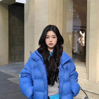 云朵泡芙小个子加厚面包服保暖羽绒服外套（不退不换）