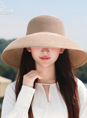 草帽沙滩韩版女春夏季大檐