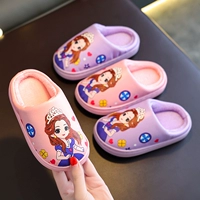 Детские демисезонные нескользящие тапочки для мальчиков