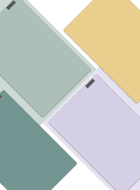 莫兰迪纯色简约笔记本贴膜适用联想小新air14Pro16thinkbook15苹果air13小米华为戴尔G3惠普星14华硕电脑贴纸