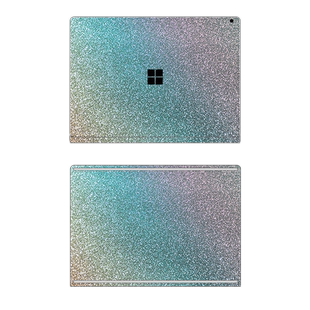 满天星闪钻女生笔记本贴膜适用微软Surface GO2 pro8 LAPTOP GO Book2 13.5寸Pro3/4/5/6/7代电脑外壳贴纸