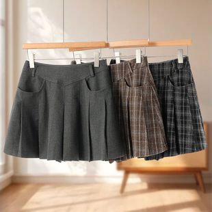 小个子俏皮减龄百褶防走光短裙101 冬装 专柜539 熠