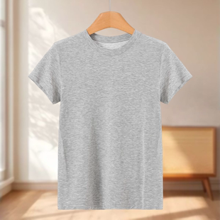 亲肤舒适含桑蚕丝短袖 专柜299 春装 莫Y T恤711 67%粘纤