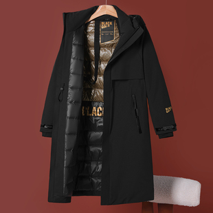 鹅绒服【申】 当季冬装 Y幂长款风壳~90绒饱满高品质~羽绒服698