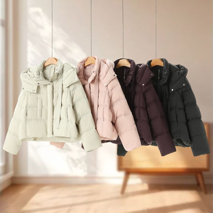 甜妹泡芙感显高挑脱卸帽短羽绒服917 冬装 专柜2388 申