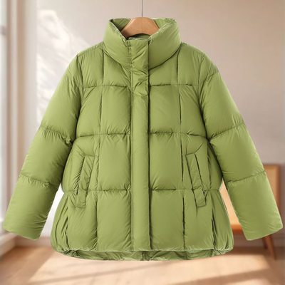 专柜1689【TH】冬装 蓬松饱满防风立领面包羽绒服176