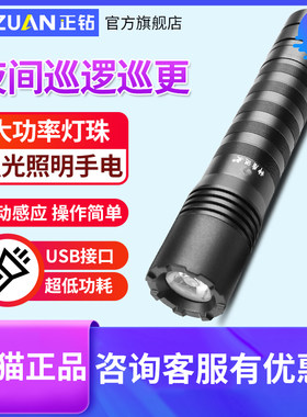 神盾巡更棒T1手电筒照明巡更机H1巡更系统保安巡逻打点器巡检仪巡