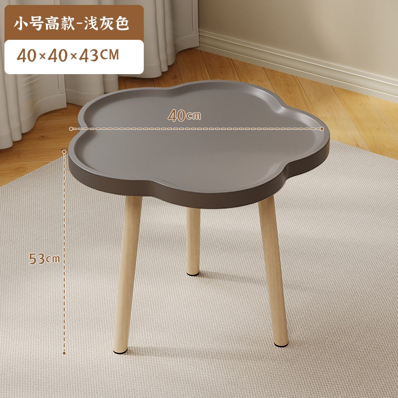 现货小桌子e沙发边几家用小户型方桌卧室可移动床头置物架简易小