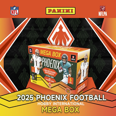 2025帕尼尼Phoenix 橄榄球球星卡 Hobby International Mega版本