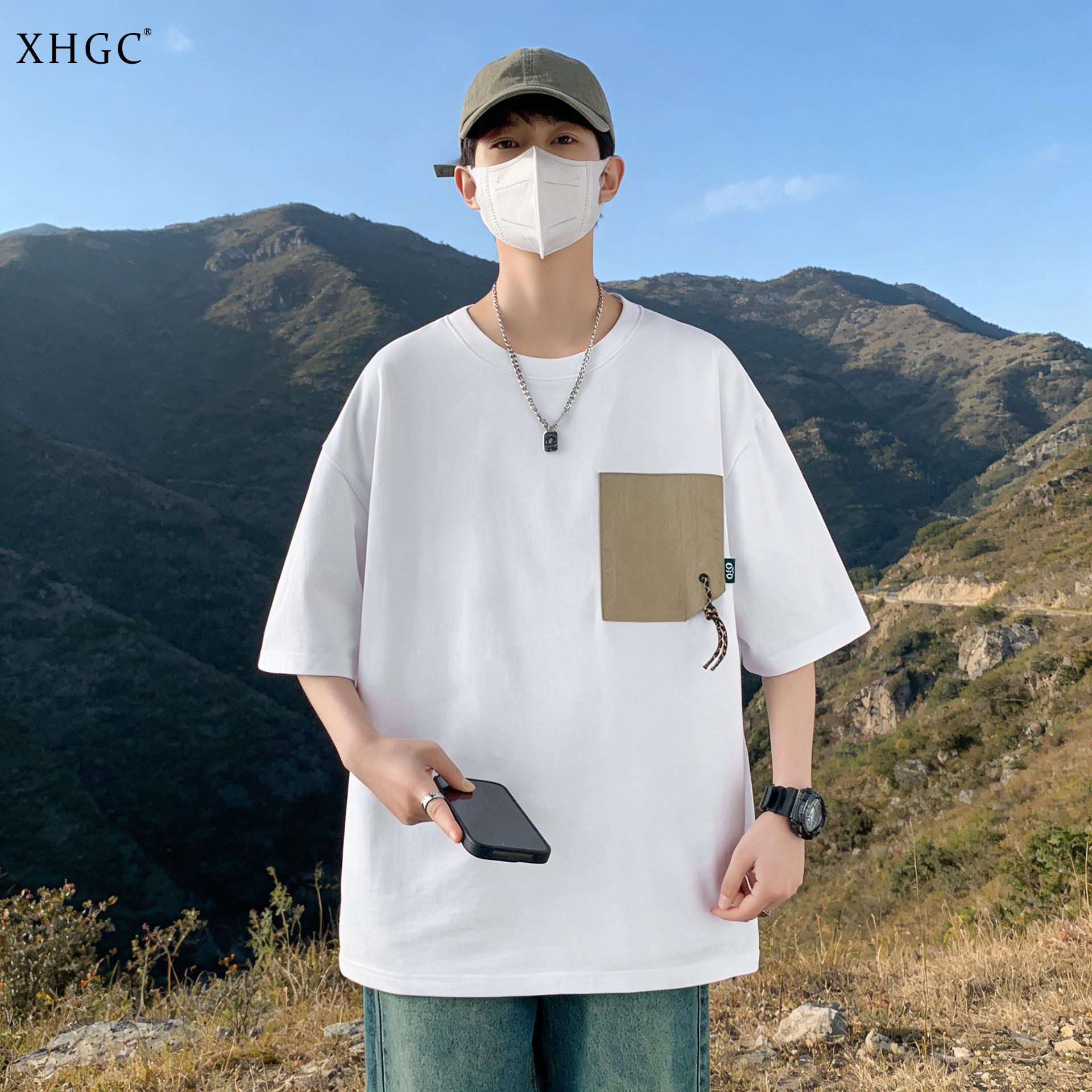 XHGC(主推）五分袖男圆领