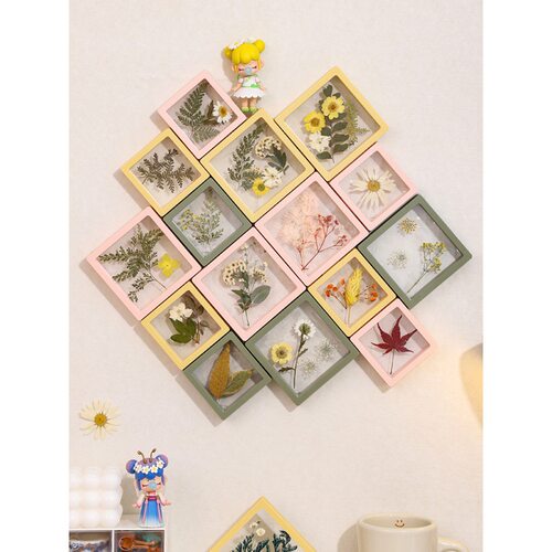 标本展示收纳盒立体干花相框手工