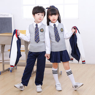 幼儿园园服春秋装小学生校服纯棉秋季套装运动服老师儿童班服定制