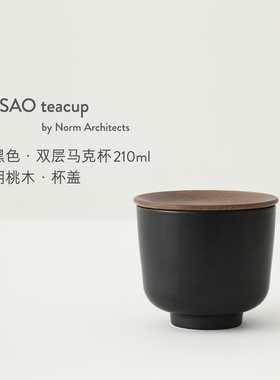 BASAO Teacup 佰朔茶杯双层杯马克杯隔热杯陶瓷杯咖啡杯