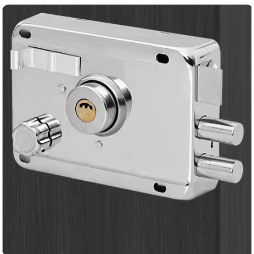 外装门锁老式防盗锁防撬家用大门铁门木门房门锁冷轧钢通用型锁具