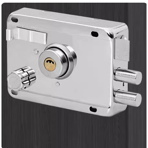 外装门锁老式防盗锁防撬家用大门铁门木门房门锁冷轧钢通用型锁具