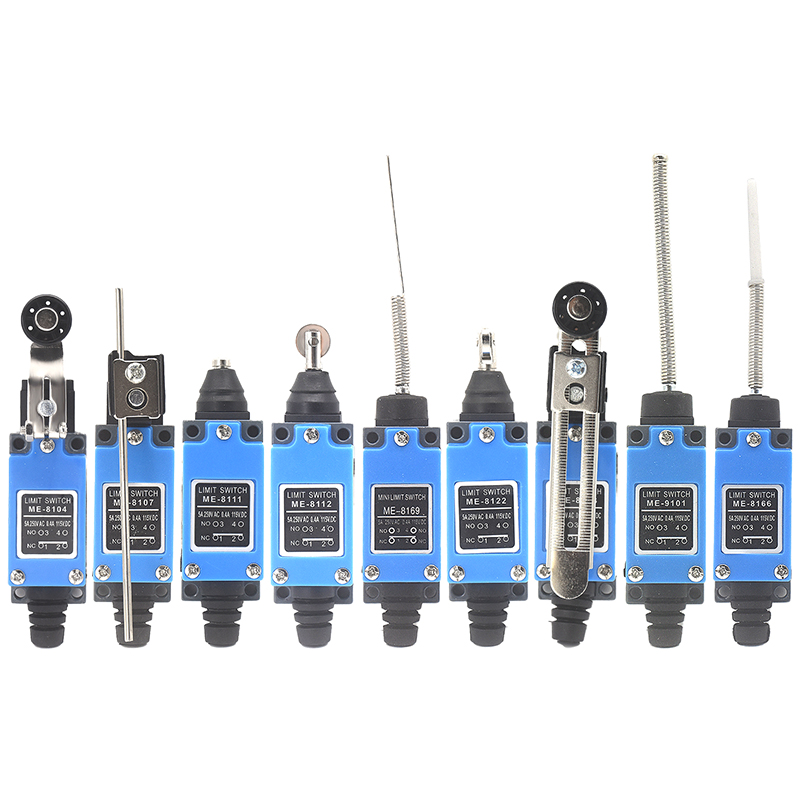 ME行程开关数控机床限位开关接触式滚轮传感器机械货梯8104 8108