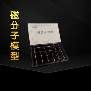 磁分子模型初中物理菱形小磁针24支磁感线分布模型现象物理电磁学微观磁场效应教学仪器实验器材磁分子模型