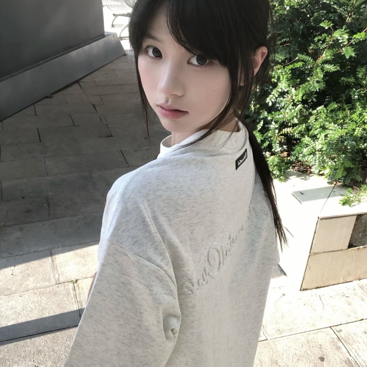 美式简约小众宽松休闲短袖T恤