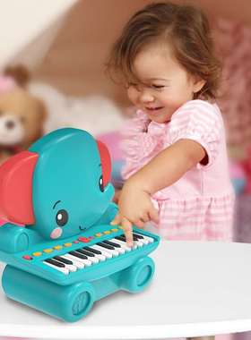 雪电费子琴儿童立玩式乐小钢琴具可弹奏音启蒙3宝宝1一周岁礼物