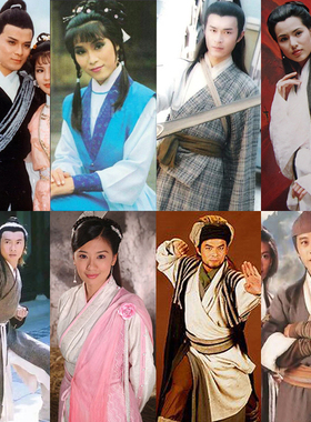 影视古装天龙八部同款古装神雕侠侣同款杨过小龙女金庸系列演出服