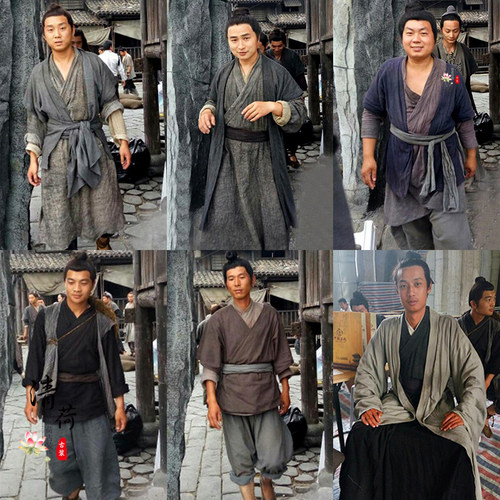 宋朝经典农民百姓伙计装车夫服