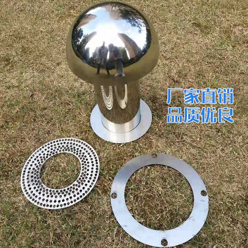 管防雨帽屋面换气屋顶温层通气透盖排气T管出气口不锈钢i.