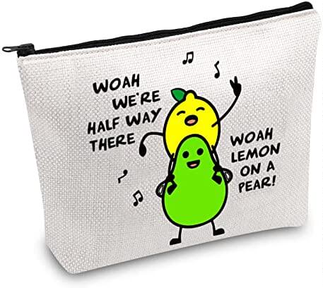 funny lemon pear lyrics gift woah were half way there woah