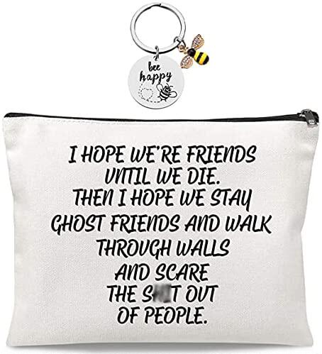 best friend gift for women  birthday gifts makeup bag with k