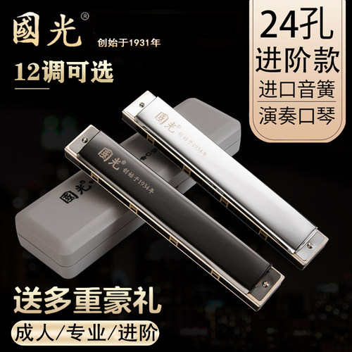 国光24孔限量版复音12调