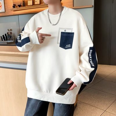 加肥加大码卫衣男春秋款