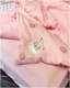 可爱粉色草莓全棉被套四件套猫咪纯棉斜纹床单少女心小清新床品