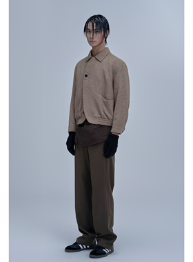 Pointless 24FW 新款高级感独特设计时尚百搭显瘦腰前包休闲西裤