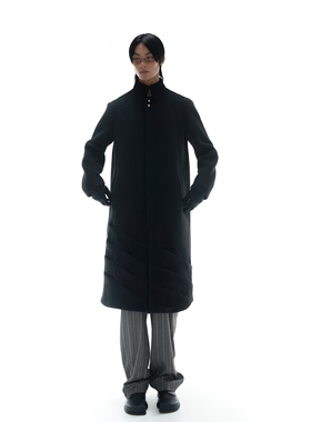 pointless 25SS 【火山石】羊绒漩涡大衣