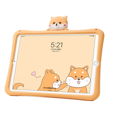 iPad旋转硅胶竖支架保护套