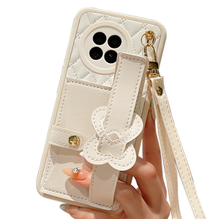 爱心腕带零钱卡包适用于vivoX200手机壳vivox300Pro保护套X100S镜头全包X90小香风x80新款x70简约x60奢华x50