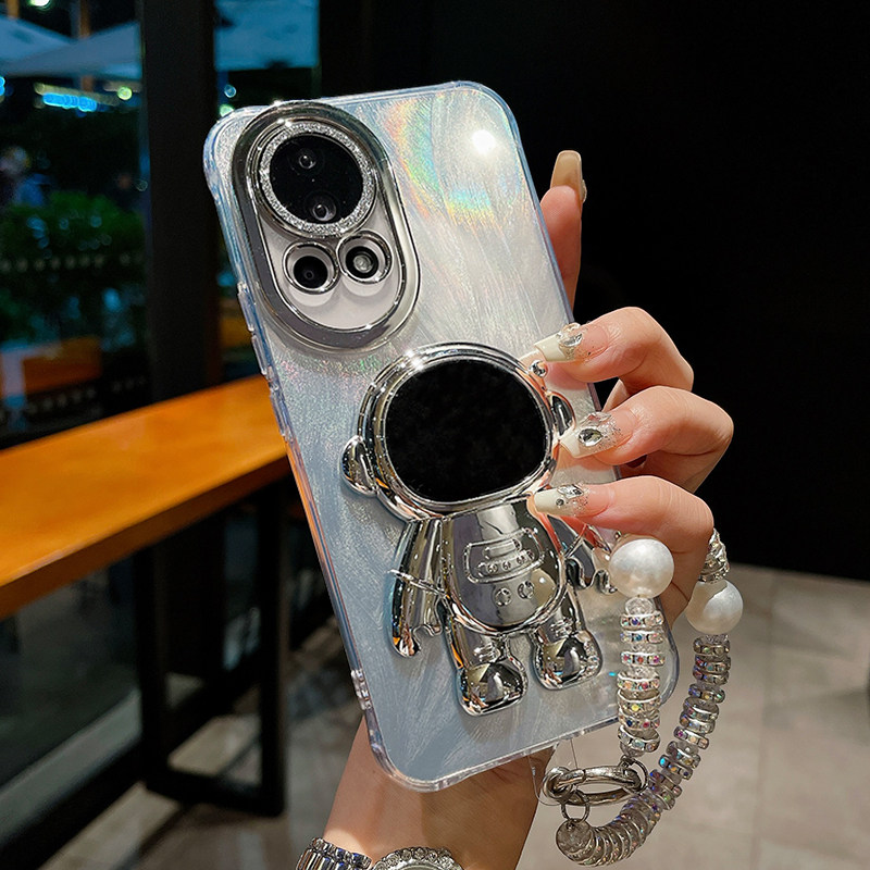 太空人支架适用华为nova15手机壳nova14保护套nove13Pro全包镜头12防摔11外壳10软壳9小众8网红7女款Ultra