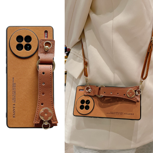 复古磨砂翻毛皮适用于vivoX90手机壳vivoX80Pro保护套x70耐脏x60镜头全包x50腕带x30斜跨背带挂绳x27个性 防摔