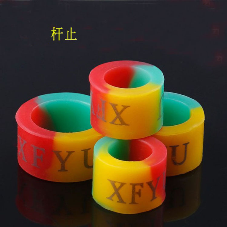 鱼竿硅胶杆止 台钓橡胶竿止o型圈防水渔具钓鱼厂家手竿