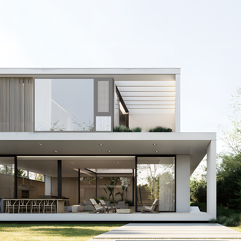 伊盾门窗天空之城窗纱一体系统窗