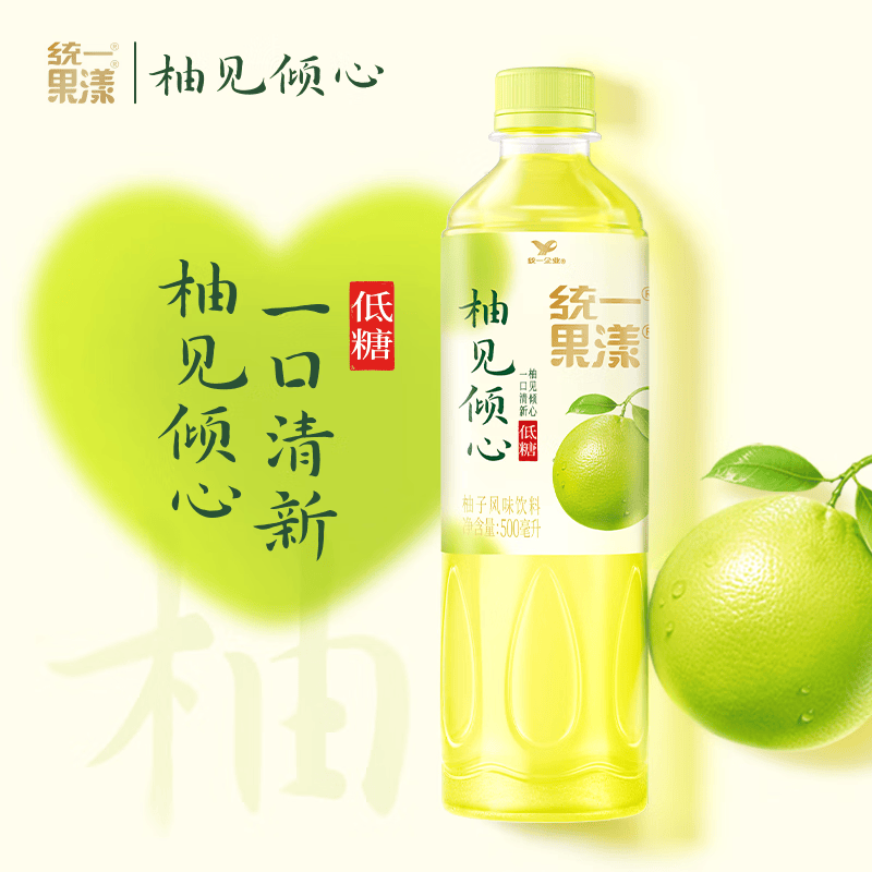 统一果漾柚见倾心500毫升ml