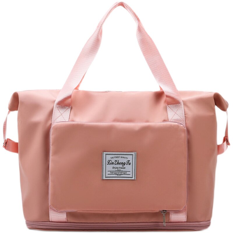 学生住校可套拉杆箱行李包健身包旅行包女大容量手提登机收纳