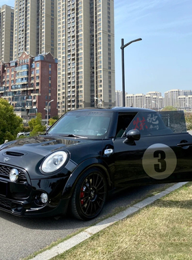 适用于宝马MINIF56车贴mini机盖拉花JCWcooper s R60数字改装贴纸