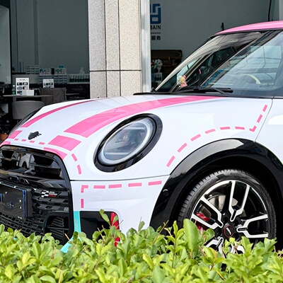 宝马MINICooperF56电动MINI J01格温蜘蛛侠Nike车贴拉花F55贴纸