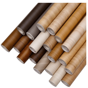 厨房翻新窗台贴纸防水家具橱柜加厚木纹板仿木贴皮贴膜胡桃木