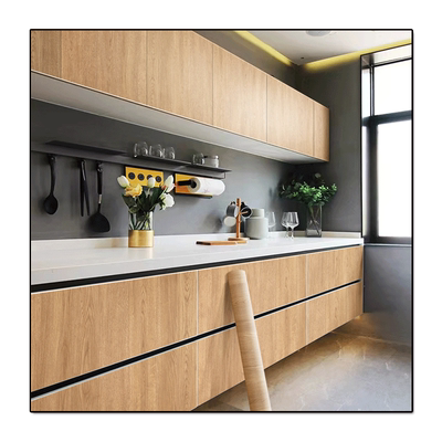 【加厚橱柜仿木纹贴纸】即撕即贴