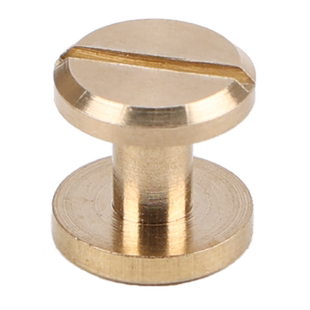 平头黄铜螺丝铆钉皮带包包五金配件皮带扣头固定扣双面扣子螺丝钉