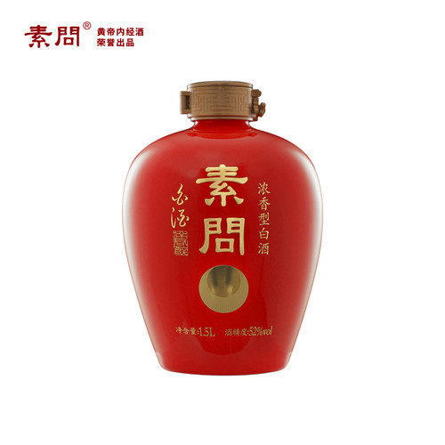 素问浓香52度白酒1.5升一坛