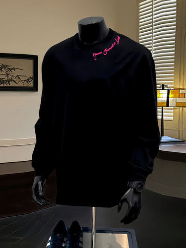 圆领卫衣男士春秋季潮牌痞帅内搭打底衫美式高街重磅纯棉长袖T恤