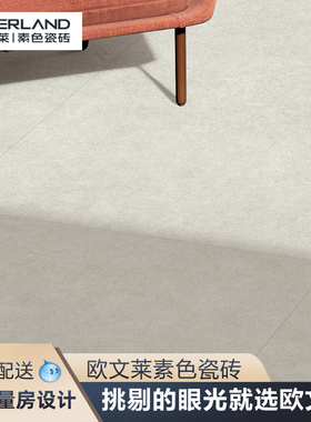 欧文莱素色砖瓷砖750x1500客厅防滑耐磨地砖卡农水泥YA715SM5143