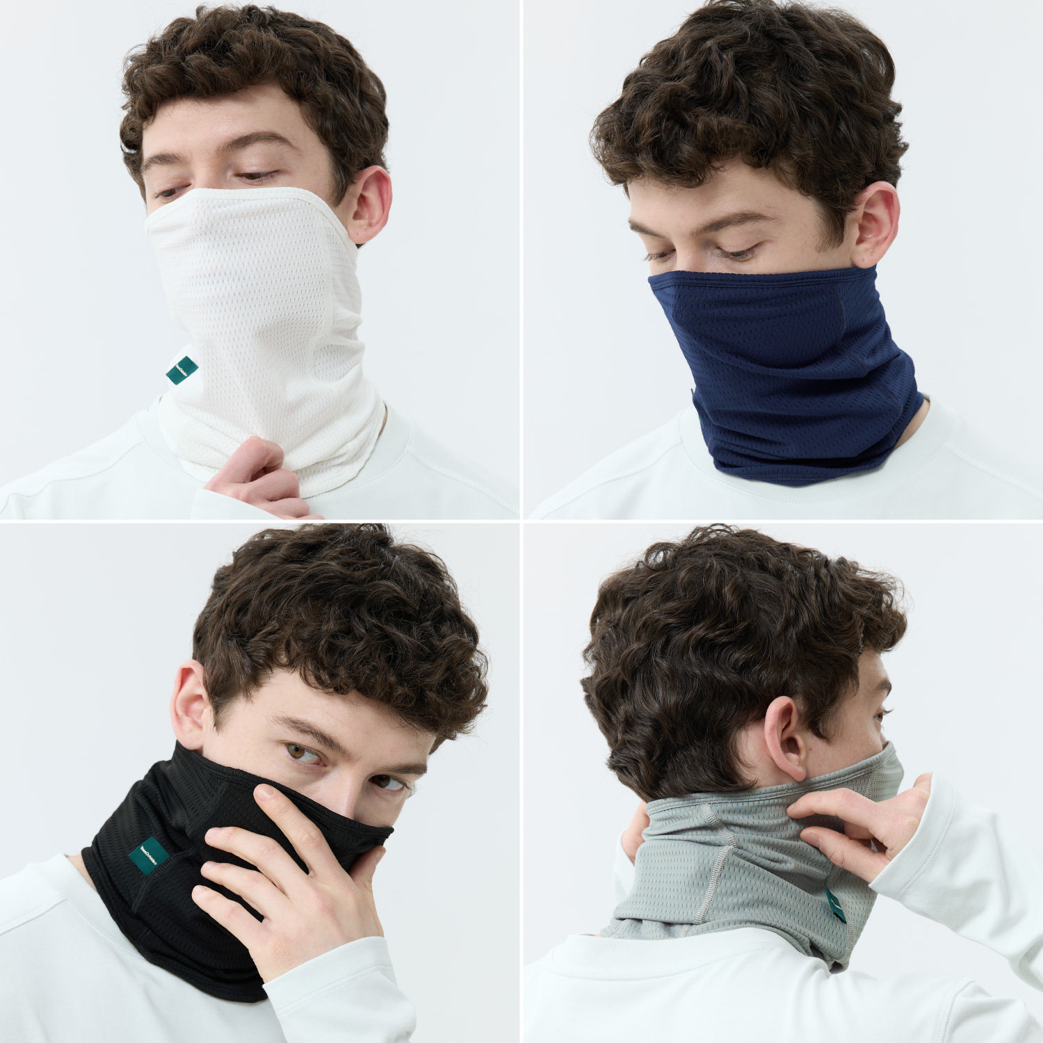 TreesOutside户外运动吸湿透气网眼防护头套夏季骑行防护面罩